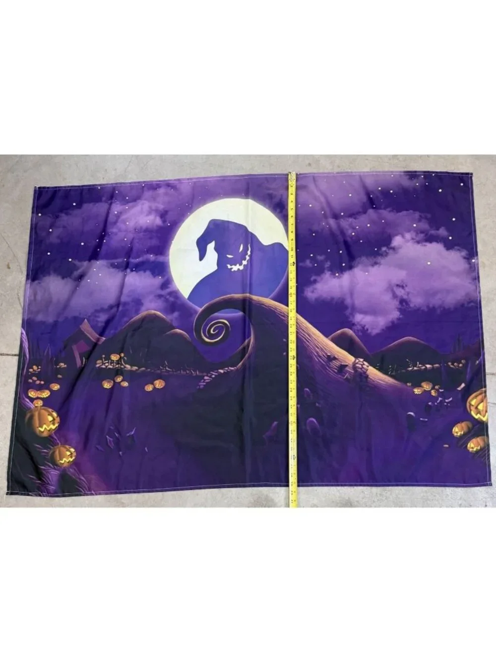 The Nightmare Before Christmas Tapestry Wall Hanging Oogie Boogie Halloween 56